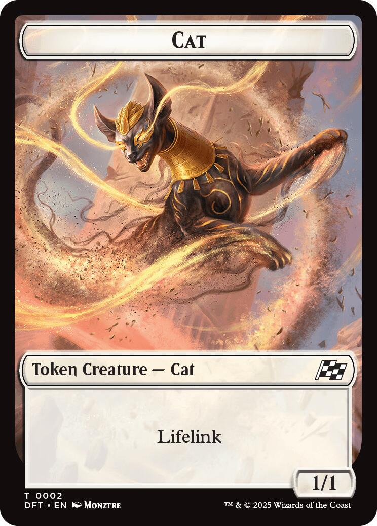 Cat // Thopter (0010) Double-Sided Token [Aetherdrift Tokens] - Magic: The Gathering - Card Brawlers | Quebec | Canada |
