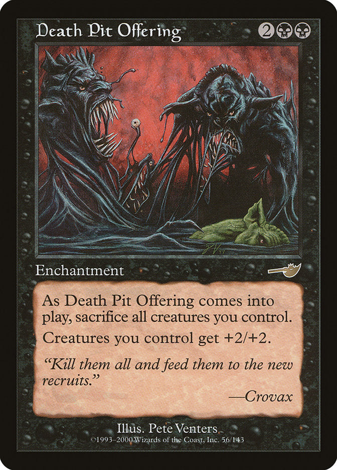Death Pit Offering [Nemesis] - Magic: The Gathering - Card Brawlers | Quebec | Canada |