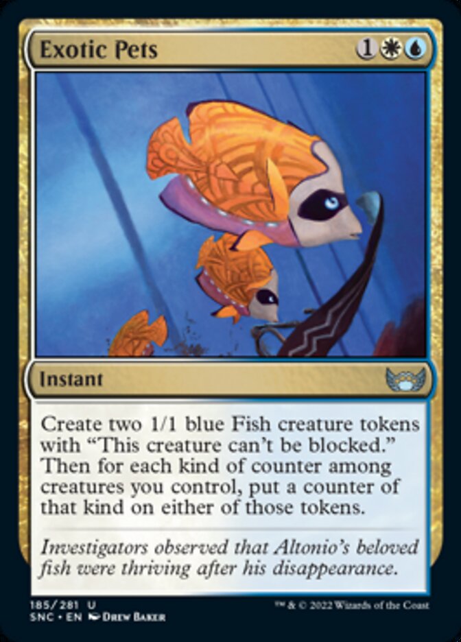 Exotic Pets [Streets of New Capenna] - Magic: The Gathering - Card Brawlers | Quebec | Canada |