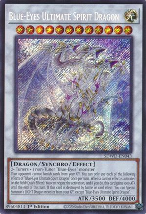Blue-Eyes Ultimate Spirit Dragon (Secret Rare) [SDWD-EN043] Secret Rare - Yu-Gi-Oh! - Card Brawlers | Quebec | Canada |