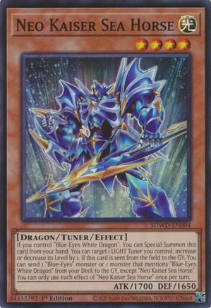 Neo Kaiser Sea Horse [SDWD-EN004] Super Rare - Yu-Gi-Oh! - Card Brawlers | Quebec | Canada |
