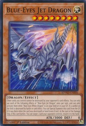 Blue-Eyes Jet Dragon [SDWD-EN006] Common - Yu-Gi-Oh! - Card Brawlers | Quebec | Canada |