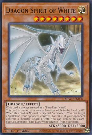 Dragon Spirit of White [SDWD-EN008] Common - Yu-Gi-Oh! - Card Brawlers | Quebec | Canada |