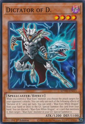 Dictator of D. [SDWD-EN015] Common - Yu-Gi-Oh! - Card Brawlers | Quebec | Canada |