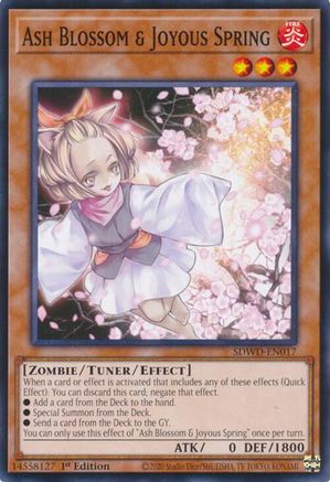 Ash Blossom & Joyous Spring [SDWD-EN017] Common - Yu-Gi-Oh! - Card Brawlers | Quebec | Canada |