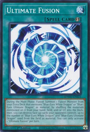 Ultimate Fusion [SDWD-EN021] Common - Yu-Gi-Oh! - Card Brawlers | Quebec | Canada |