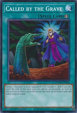 Called by the Grave [SDWD-EN026] Common - Yu-Gi-Oh! - Card Brawlers | Quebec | Canada |