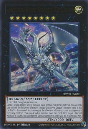 Indigo-Eyes Silver Dragon [SDWD-EN032] Ultra Rare - Yu-Gi-Oh! - Card Brawlers | Quebec | Canada |