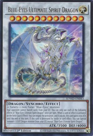 Blue-Eyes Ultimate Spirit Dragon [SDWD-EN043] Ultra Rare - Yu-Gi-Oh! - Card Brawlers | Quebec | Canada |
