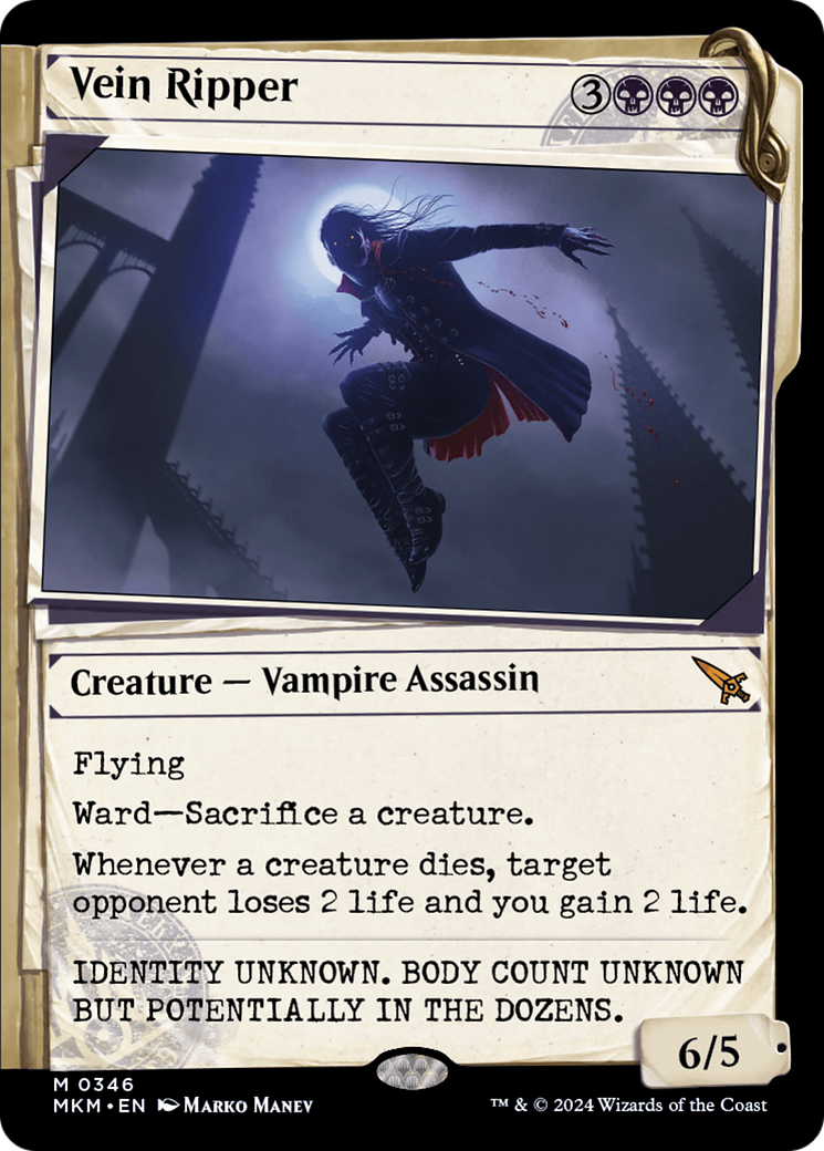 Vein Ripper (Showcase) [Murders at Karlov Manor] - Magic: The Gathering - Card Brawlers | Quebec | Canada |