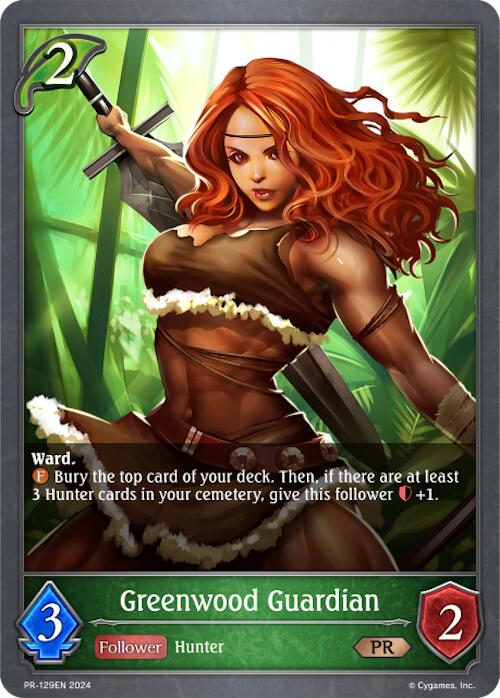 Greenwood Guardian (PR-129EN) [Promotional Cards] - Bushiroad - Card Brawlers | Quebec | Canada |