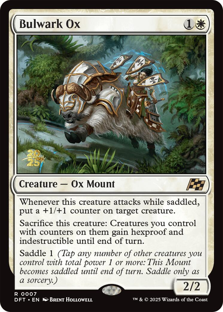 Bulwark Ox [Aetherdrift Prerelease Promos] - Magic: The Gathering - Card Brawlers | Quebec | Canada |