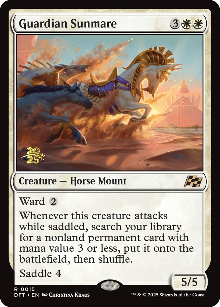 Guardian Sunmare [Aetherdrift Prerelease Promos] - Magic: The Gathering - Card Brawlers | Quebec | Canada |