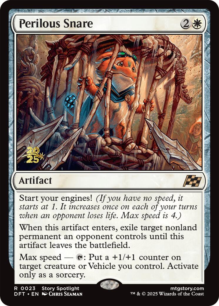 Perilous Snare [Aetherdrift Prerelease Promos] - Magic: The Gathering - Card Brawlers | Quebec | Canada |