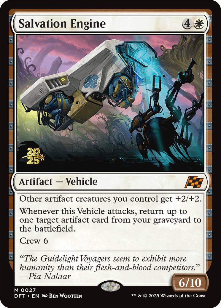 Salvation Engine [Aetherdrift Prerelease Promos] - Magic: The Gathering - Card Brawlers | Quebec | Canada |