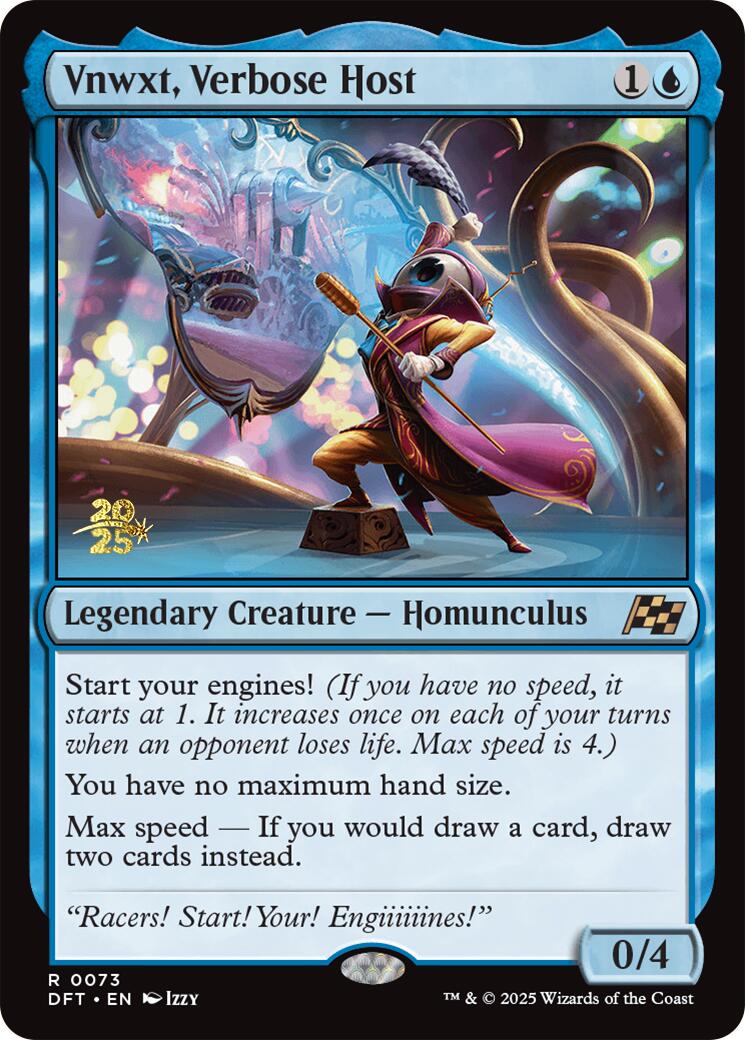 Vnwxt, Verbose Host [Aetherdrift Prerelease Promos] - Magic: The Gathering - Card Brawlers | Quebec | Canada |