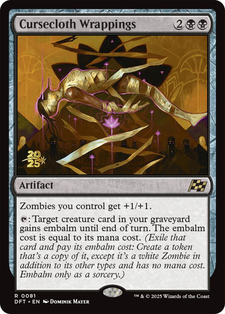 Cursecloth Wrappings [Aetherdrift Prerelease Promos] - Magic: The Gathering - Card Brawlers | Quebec | Canada |