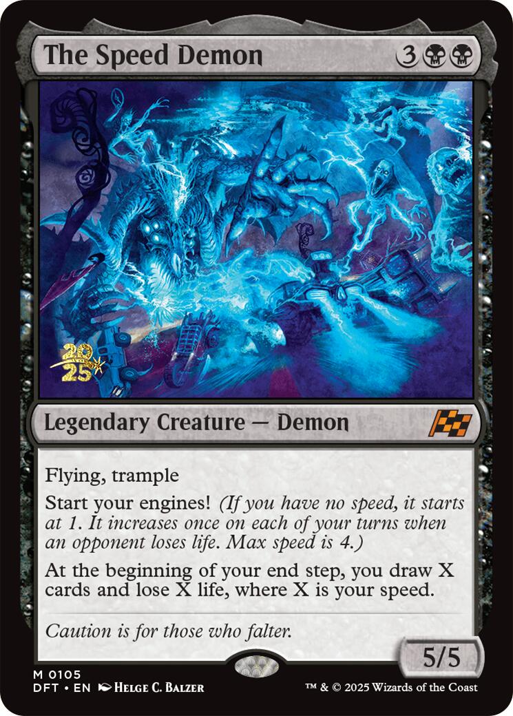 The Speed Demon [Aetherdrift Prerelease Promos] - Magic: The Gathering - Card Brawlers | Quebec | Canada |