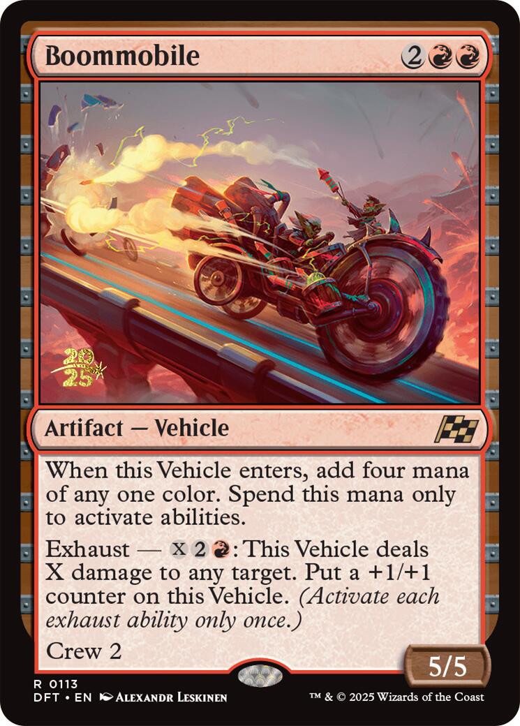 Boommobile [Aetherdrift Prerelease Promos] - Magic: The Gathering - Card Brawlers | Quebec | Canada |