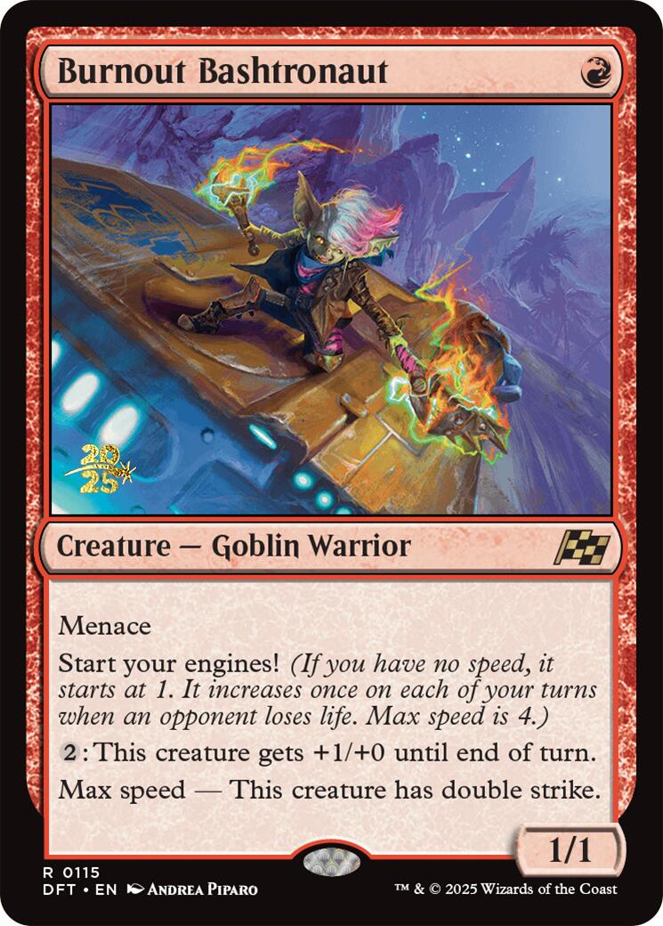 Burnout Bashtronaut [Aetherdrift Prerelease Promos] - Magic: The Gathering - Card Brawlers | Quebec | Canada |