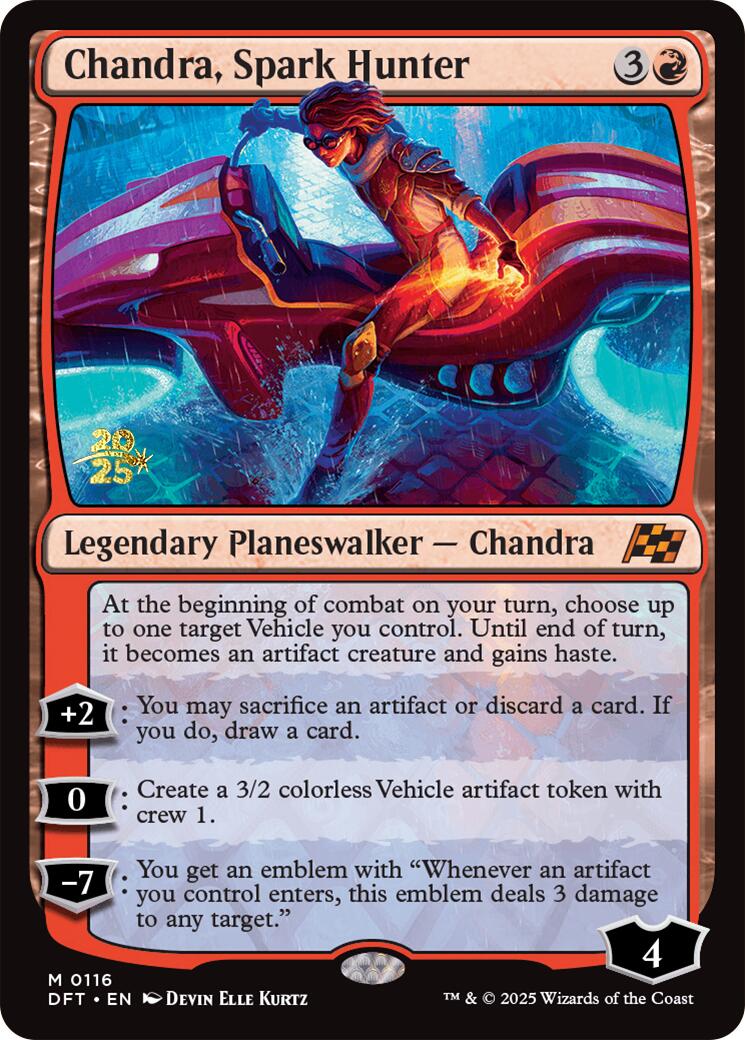 Chandra, Spark Hunter [Aetherdrift Prerelease Promos] - Magic: The Gathering - Card Brawlers | Quebec | Canada |