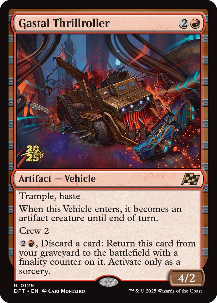 Gastal Thrillroller [Aetherdrift Prerelease Promos] - Magic: The Gathering - Card Brawlers | Quebec | Canada |