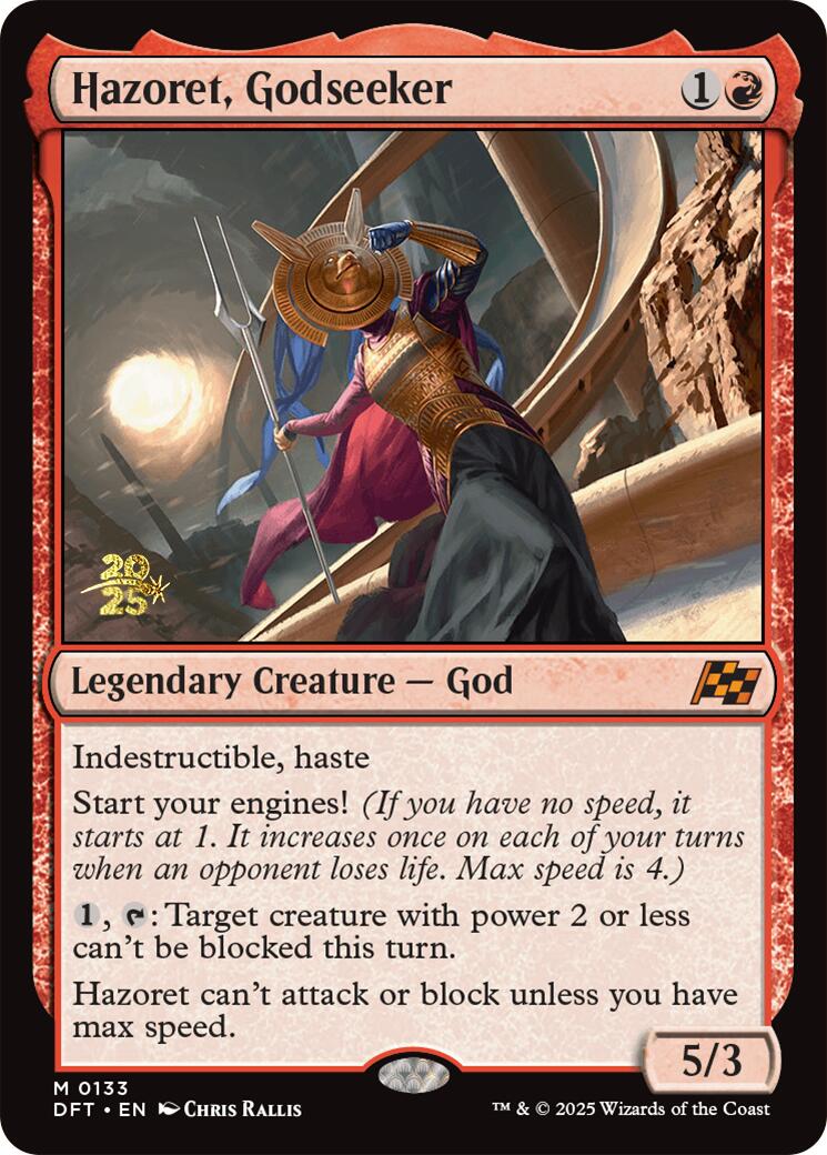 Hazoret, Godseeker [Aetherdrift Prerelease Promos] - Magic: The Gathering - Card Brawlers | Quebec | Canada |