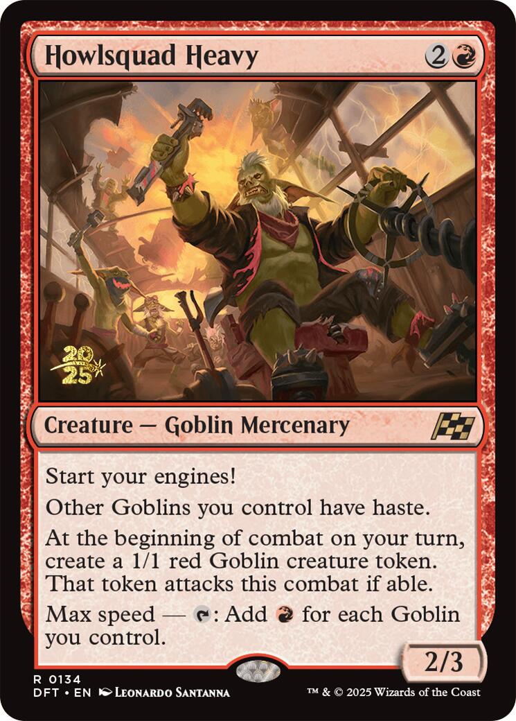 Howlsquad Heavy [Aetherdrift Prerelease Promos] - Magic: The Gathering - Card Brawlers | Quebec | Canada |