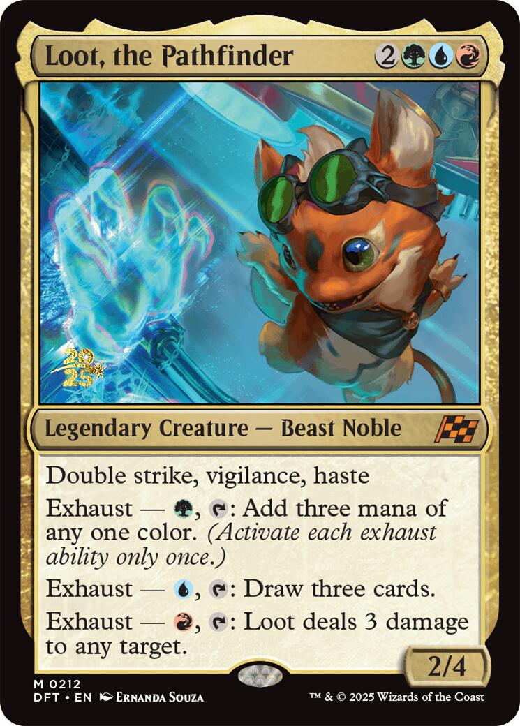 Loot, the Pathfinder [Aetherdrift Prerelease Promos] - Magic: The Gathering - Card Brawlers | Quebec | Canada |