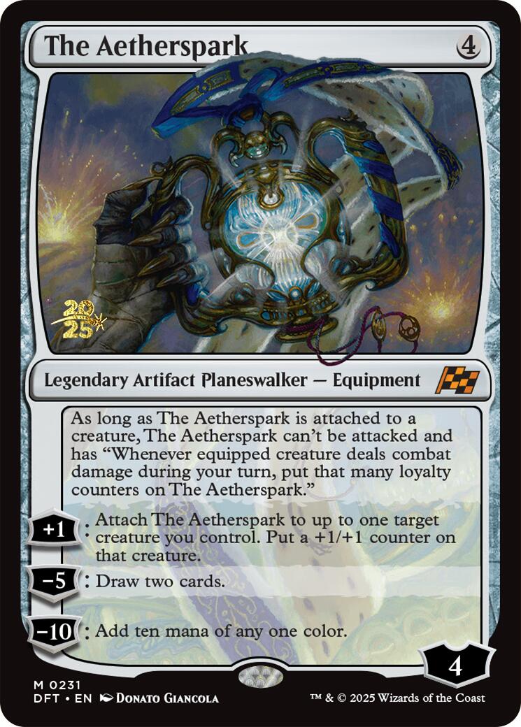 The Aetherspark [Aetherdrift Prerelease Promos] - Magic: The Gathering - Card Brawlers | Quebec | Canada |