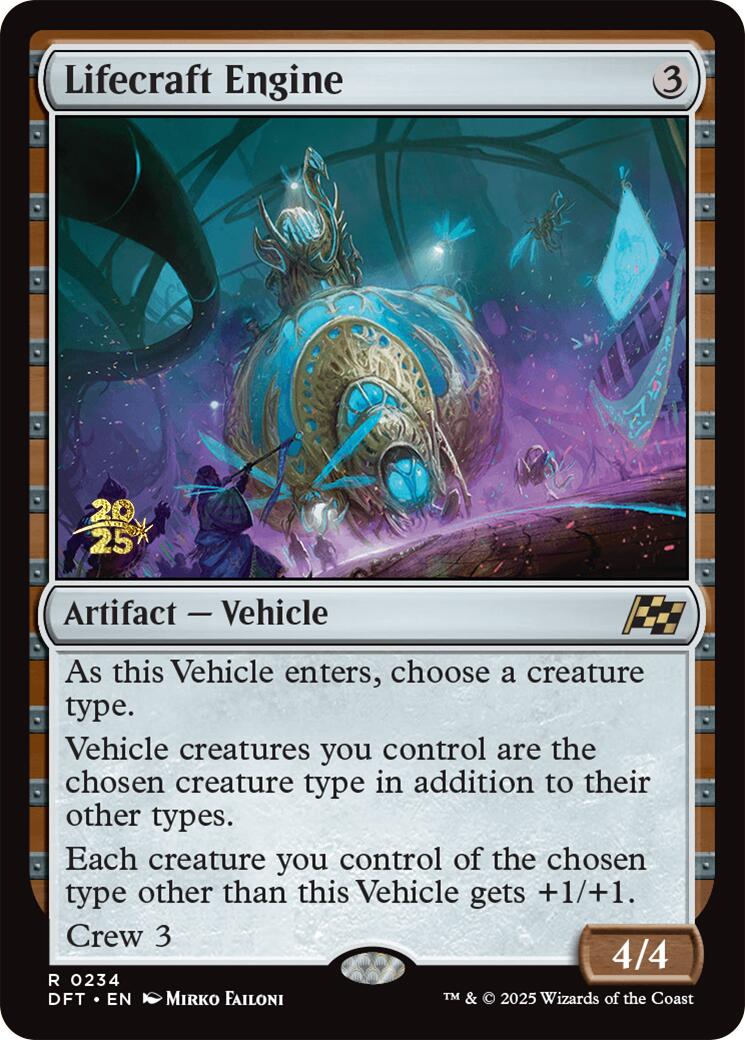 Lifecraft Engine [Aetherdrift Prerelease Promos] - Magic: The Gathering - Card Brawlers | Quebec | Canada |