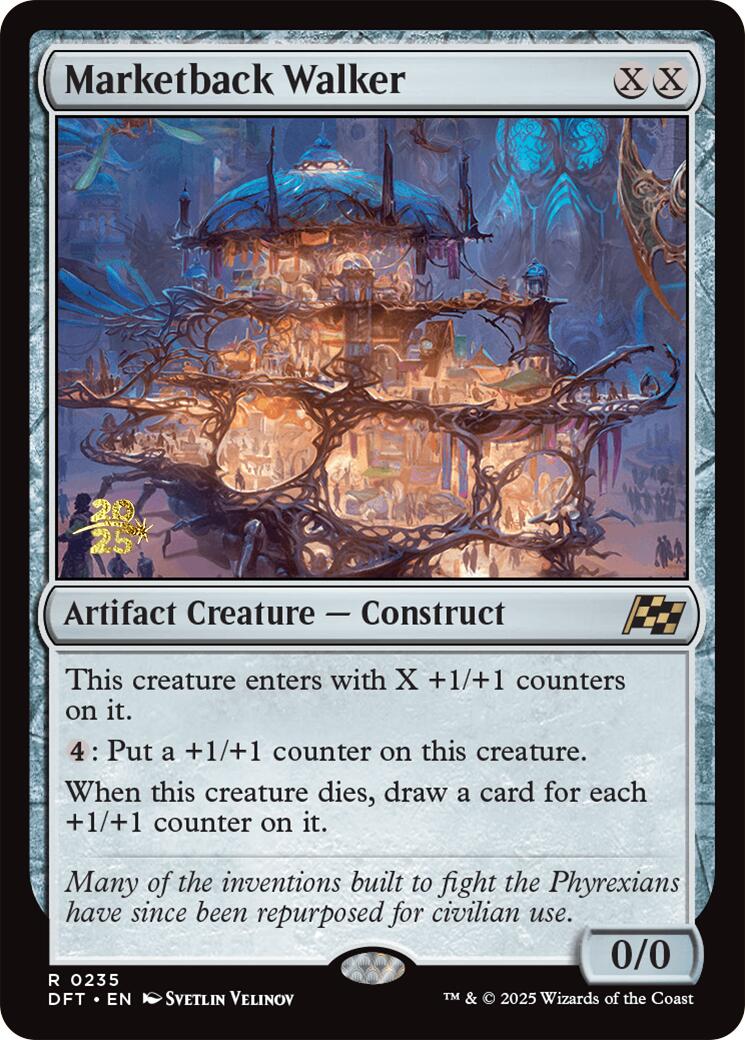 Marketback Walker [Aetherdrift Prerelease Promos] - Magic: The Gathering - Card Brawlers | Quebec | Canada |
