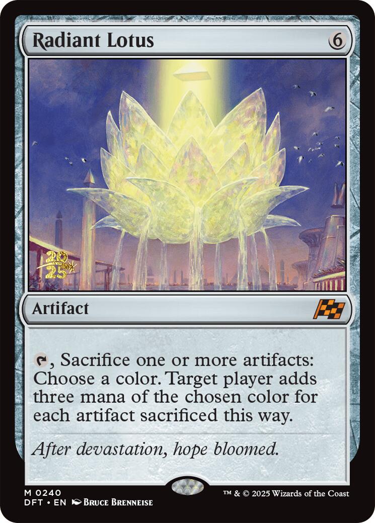 Radiant Lotus [Aetherdrift Prerelease Promos] - Magic: The Gathering - Card Brawlers | Quebec | Canada |