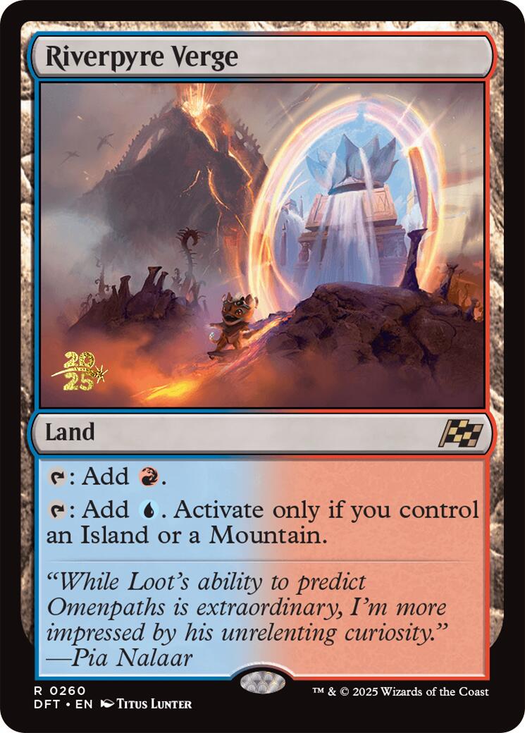 Riverpyre Verge [Aetherdrift Prerelease Promos] - Magic: The Gathering - Card Brawlers | Quebec | Canada |