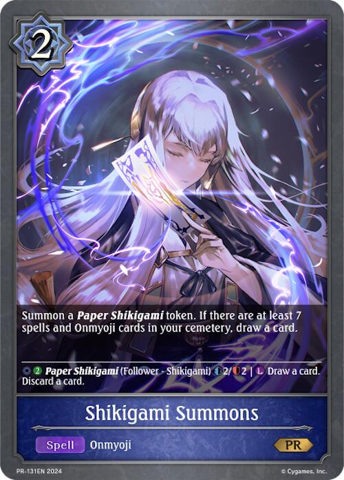 Shikigami Summons (PR-131EN) [Promotional Cards] - Bushiroad - Card Brawlers | Quebec | Canada |