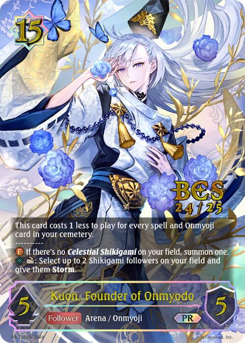 Kuon, Founder of Onmyodo (PR-136EN) [Promotional Cards] - Bushiroad - Card Brawlers | Quebec | Canada |