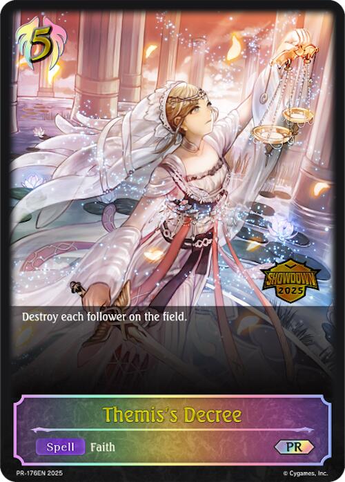 Themis's Decree (PR-176EN) [Promotional Cards] - Bushiroad - Card Brawlers | Quebec | Canada |