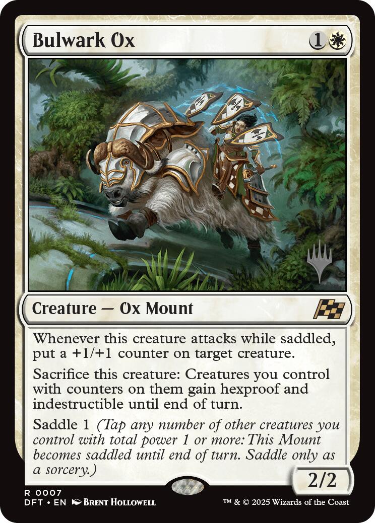 Bulwark Ox (Promo Pack) [Aetherdrift Promos] - Magic: The Gathering - Card Brawlers | Quebec | Canada |