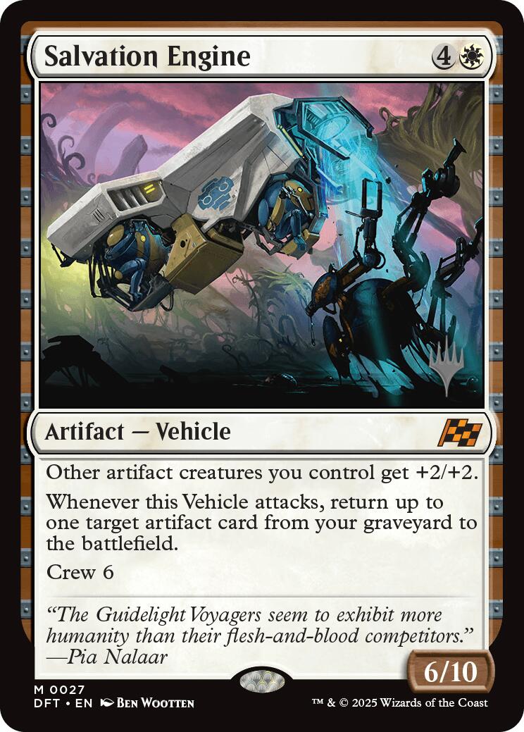 Salvation Engine (Promo Pack) [Aetherdrift Promos] - Magic: The Gathering - Card Brawlers | Quebec | Canada |