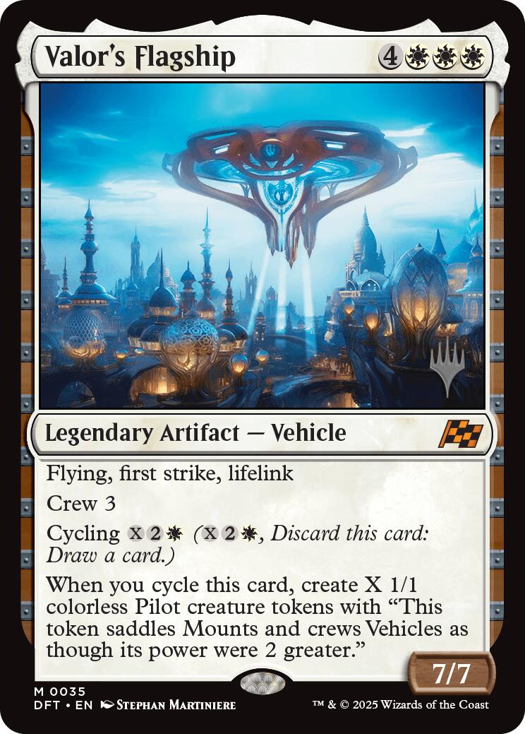 Valor's Flagship (Promo Pack) [Aetherdrift Promos] - Magic: The Gathering - Card Brawlers | Quebec | Canada |