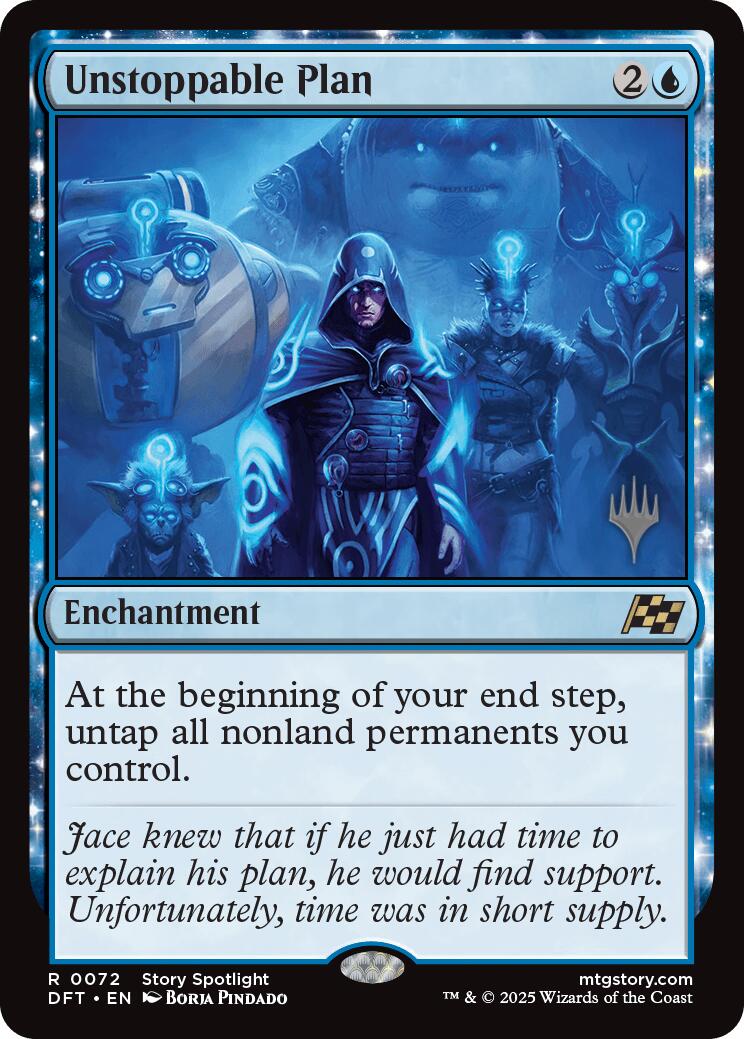 Unstoppable Plan (Promo Pack) [Aetherdrift Promos] - Magic: The Gathering - Card Brawlers | Quebec | Canada |