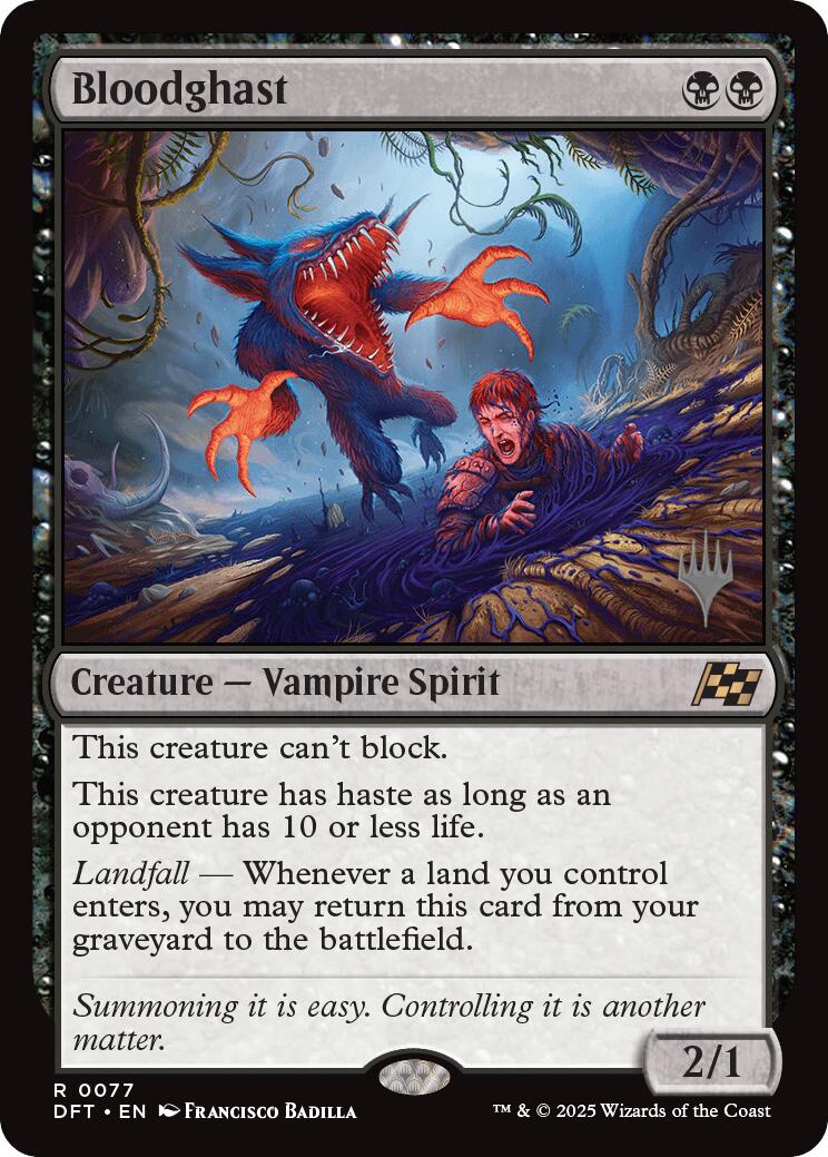 Bloodghast (Promo Pack) [Aetherdrift Promos] - Magic: The Gathering - Card Brawlers | Quebec | Canada |