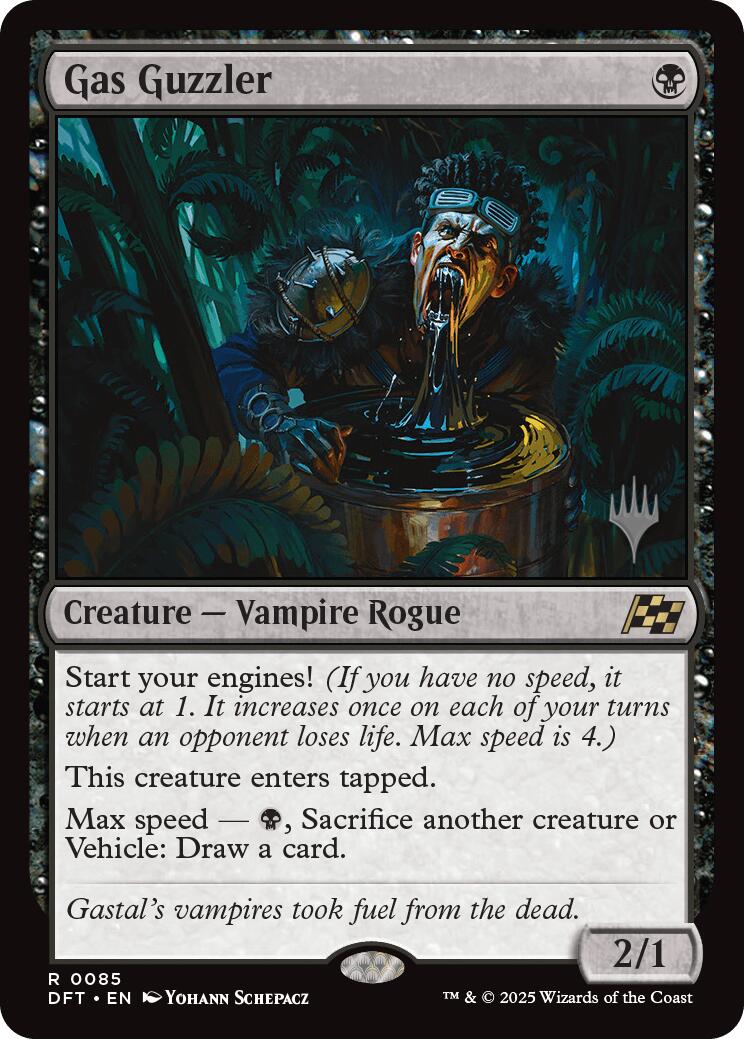 Gas Guzzler (Promo Pack) [Aetherdrift Promos] - Magic: The Gathering - Card Brawlers | Quebec | Canada |