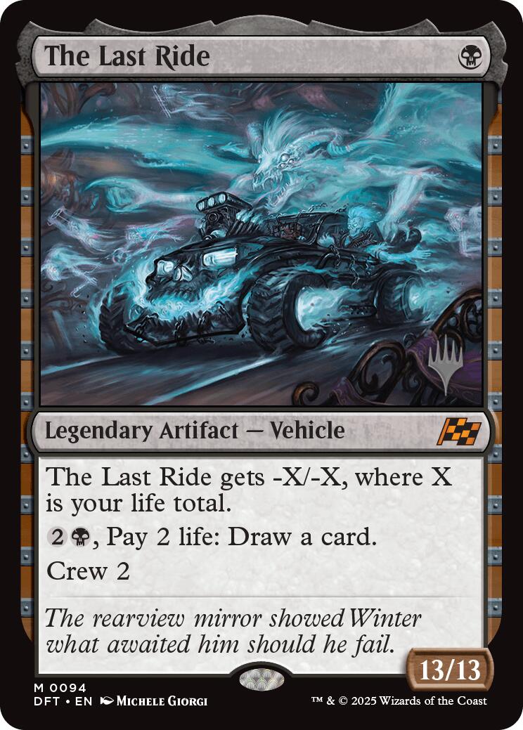 The Last Ride (Promo Pack) [Aetherdrift Promos] - Magic: The Gathering - Card Brawlers | Quebec | Canada |