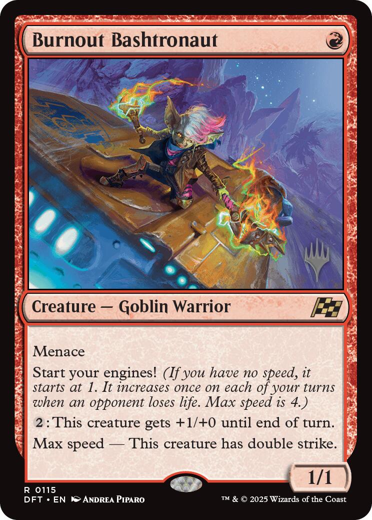 Burnout Bashtronaut (Promo Pack) [Aetherdrift Promos] - Magic: The Gathering - Card Brawlers | Quebec | Canada |
