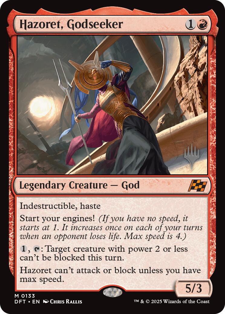 Hazoret, Godseeker (Promo Pack) [Aetherdrift Promos] - Magic: The Gathering - Card Brawlers | Quebec | Canada |