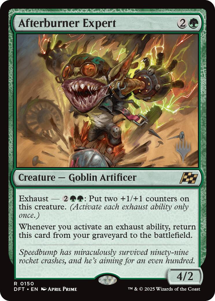 Afterburner Expert (Promo Pack) [Aetherdrift Promos] - Magic: The Gathering - Card Brawlers | Quebec | Canada |
