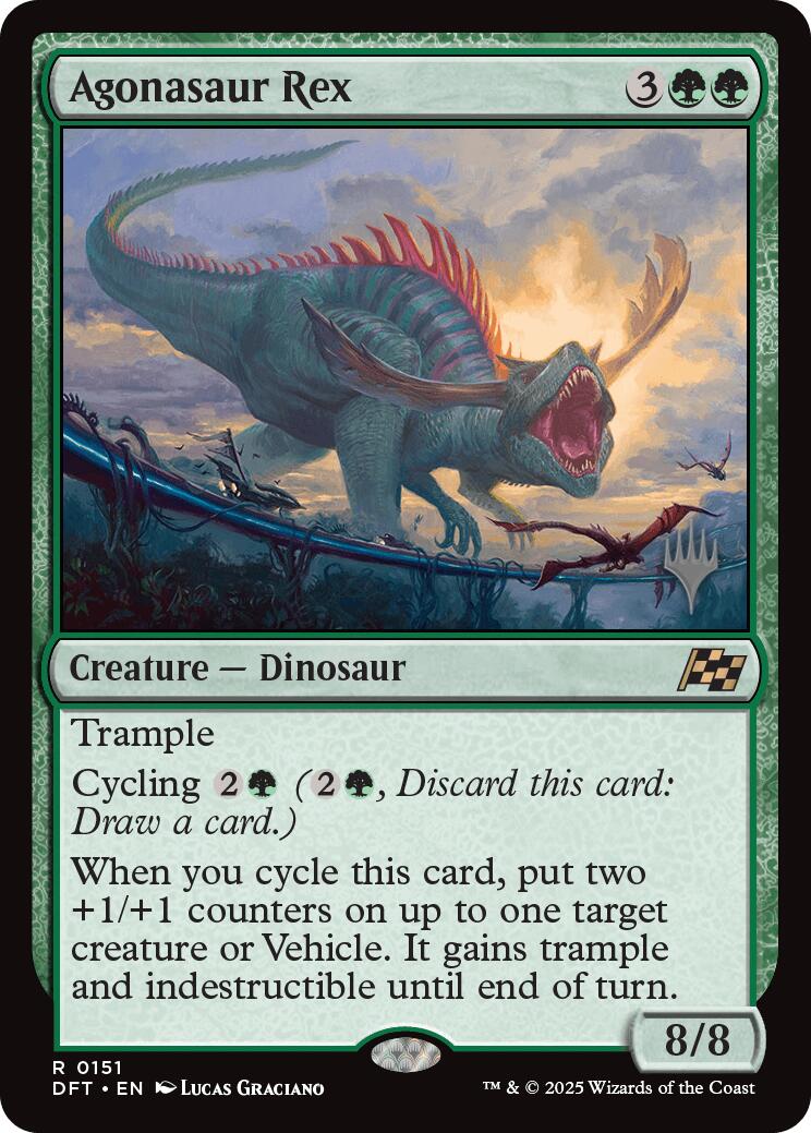 Agonasaur Rex (Promo Pack) [Aetherdrift Promos] - Magic: The Gathering - Card Brawlers | Quebec | Canada |