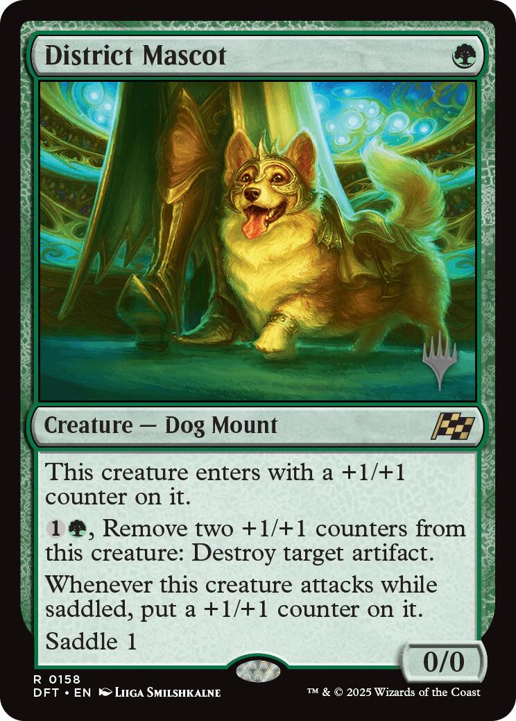 District Mascot (Promo Pack) [Aetherdrift Promos] - Magic: The Gathering - Card Brawlers | Quebec | Canada |