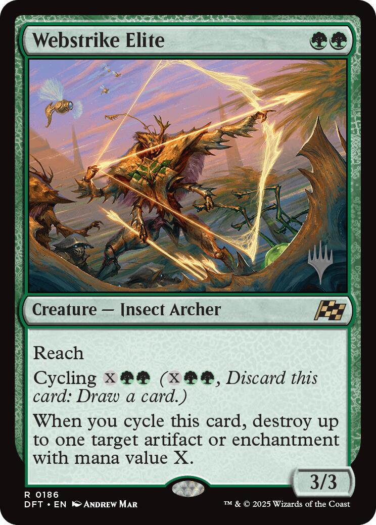 Webstrike Elite (Promo Pack) [Aetherdrift Promos] - Magic: The Gathering - Card Brawlers | Quebec | Canada |